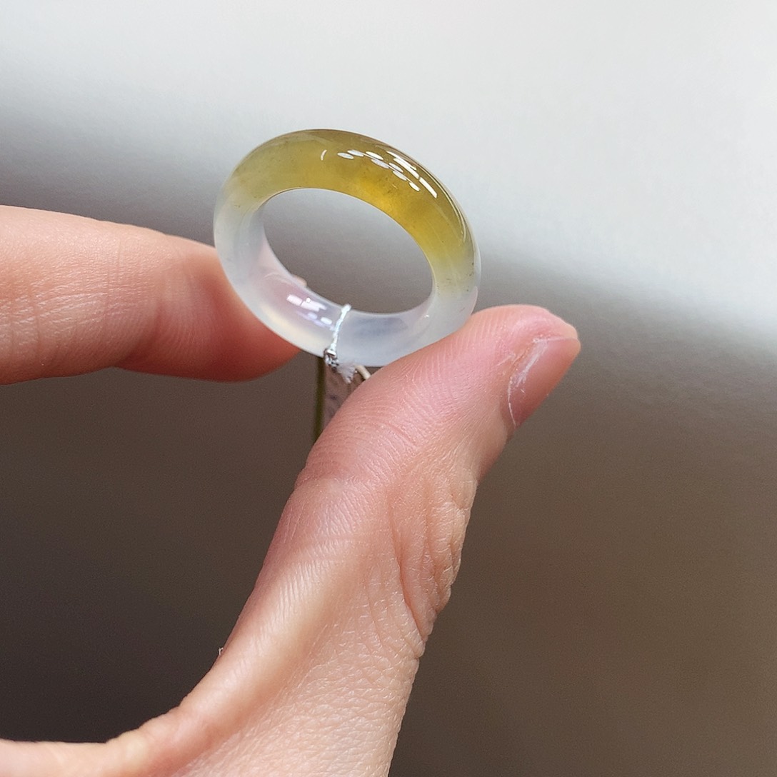 翡翠戒指未镶嵌14号