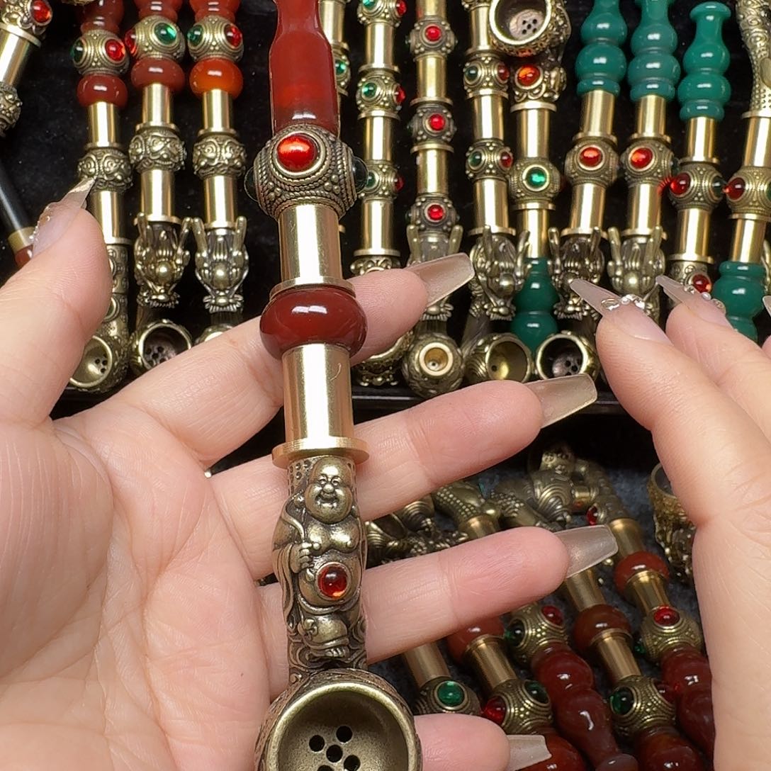 黄铜烟锅大锅两公分