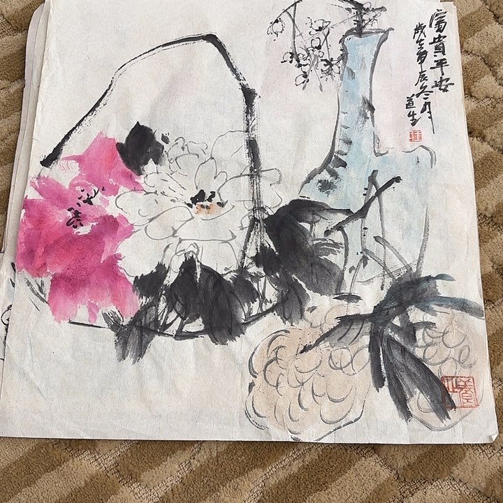 国画用****5花鸟等动物的栖息地和栖息地