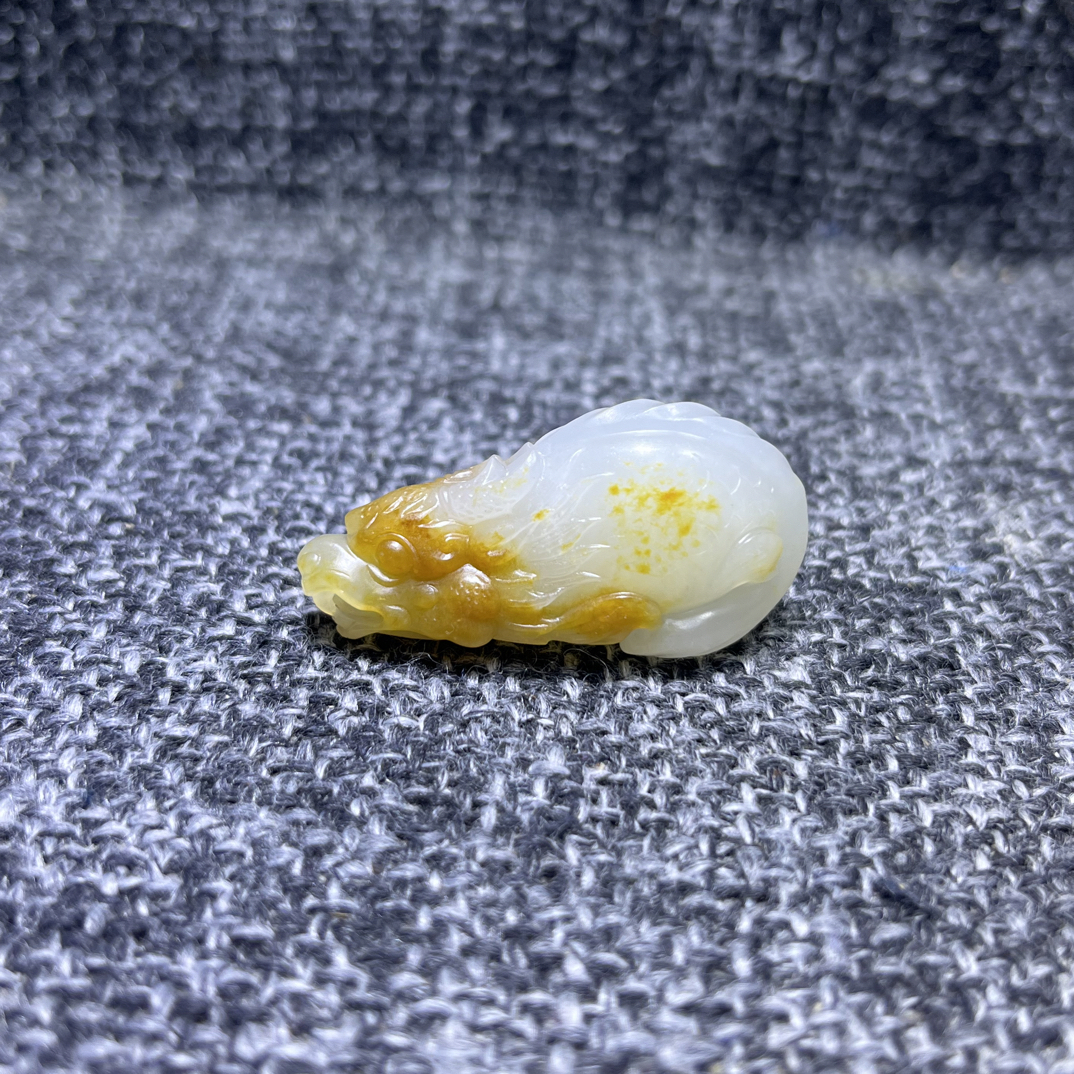 新疆和田籽玉鱼化龙