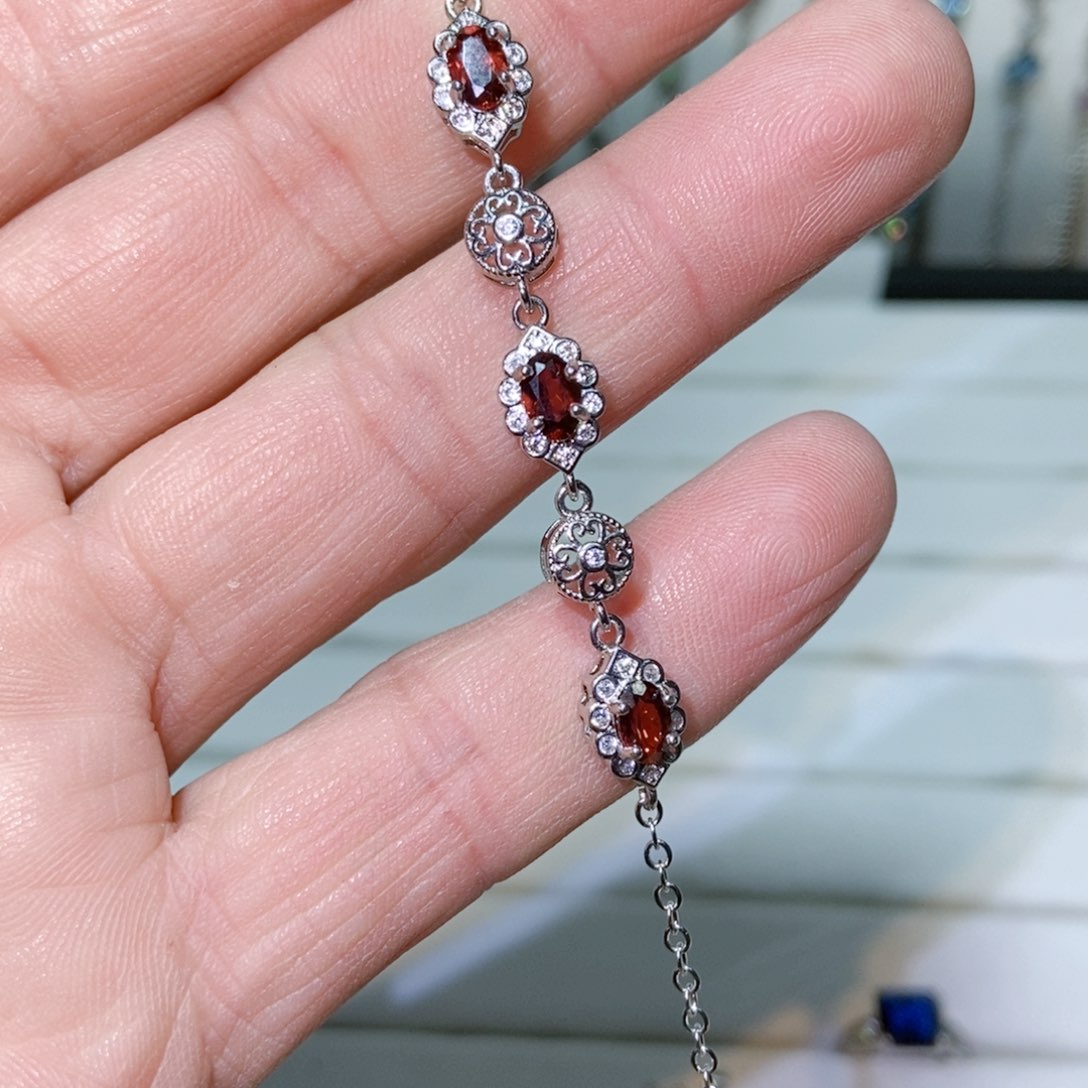 绿水晶戒指银S925镶嵌