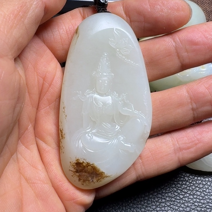 和田玉挂件未镶嵌牟*