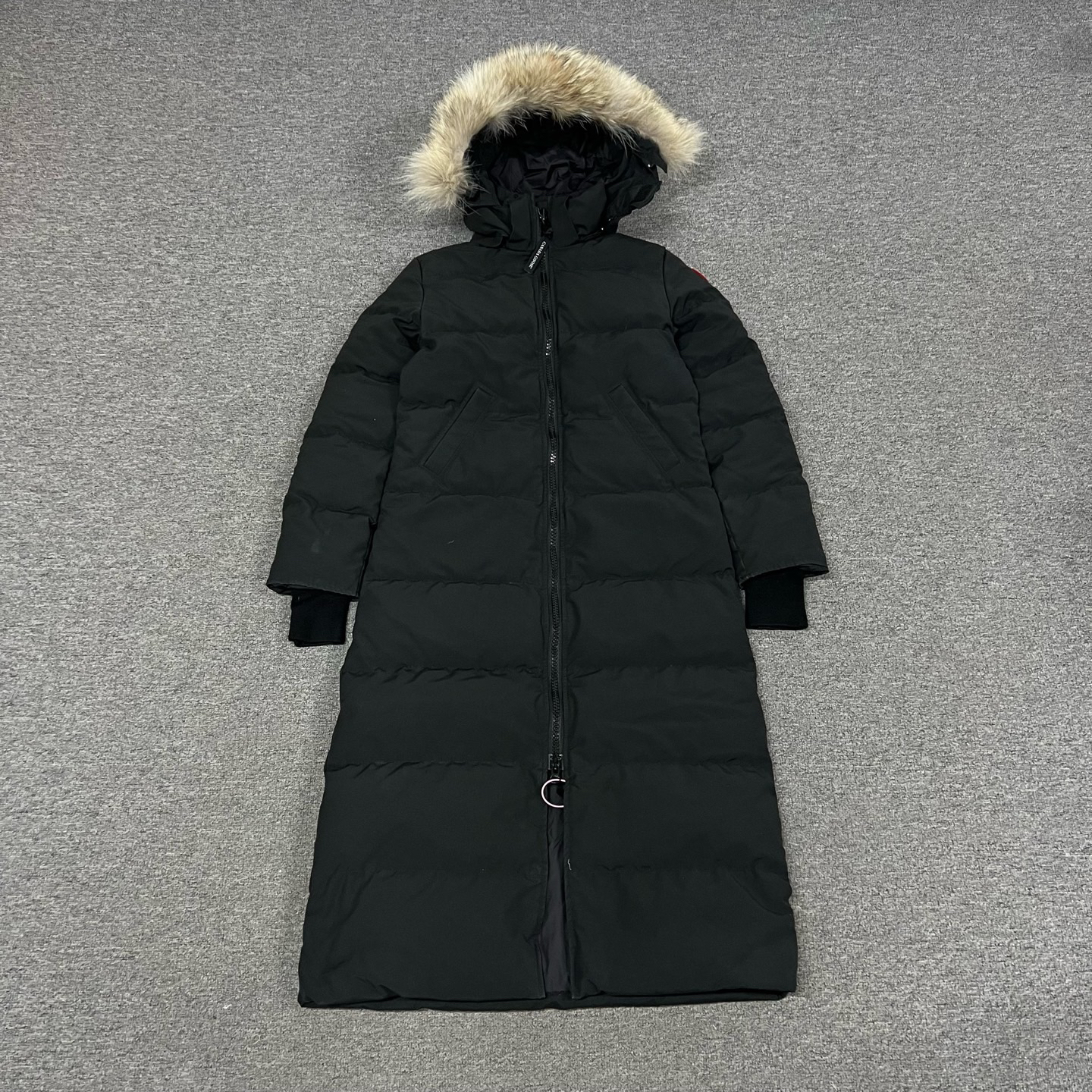 99新 AMIPARIS 加拿大鹅 长款羽绒服xs码