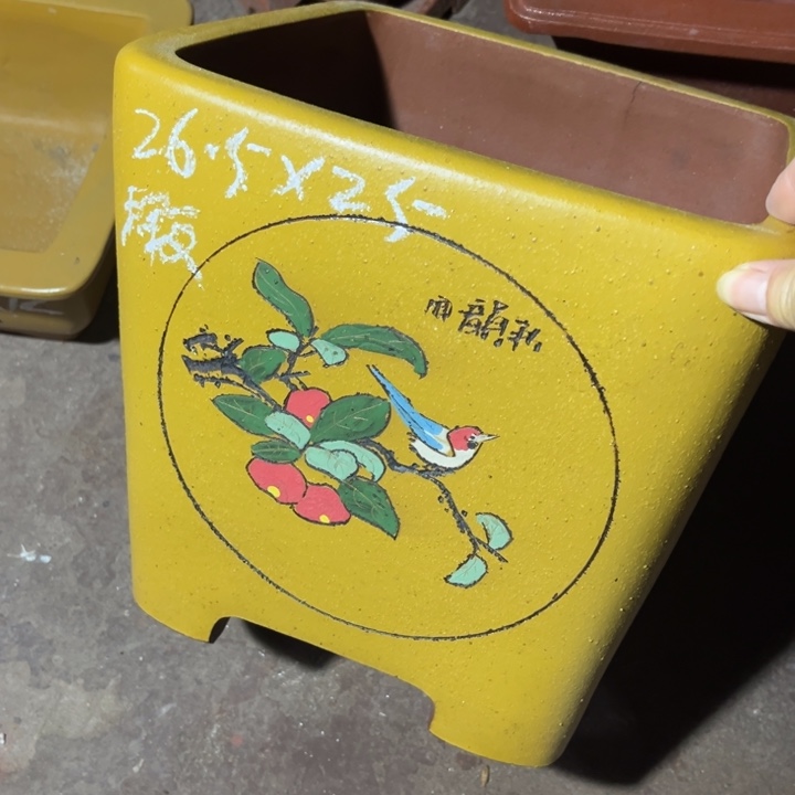 紫砂花盆紫砂花盆