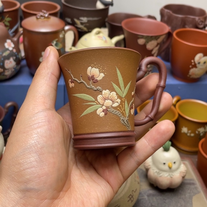 茶杯紫砂紫砂主人杯100cc