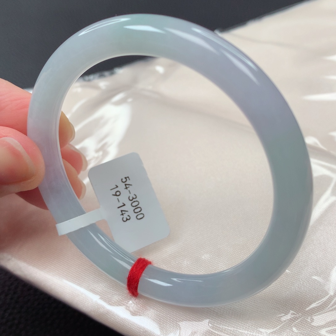 【闪购商品】翡翠手镯未镶嵌32号圆条19143-54