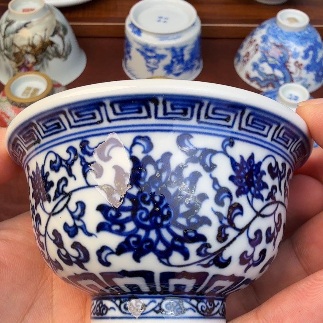 当代景德镇全手工全手绘茶具