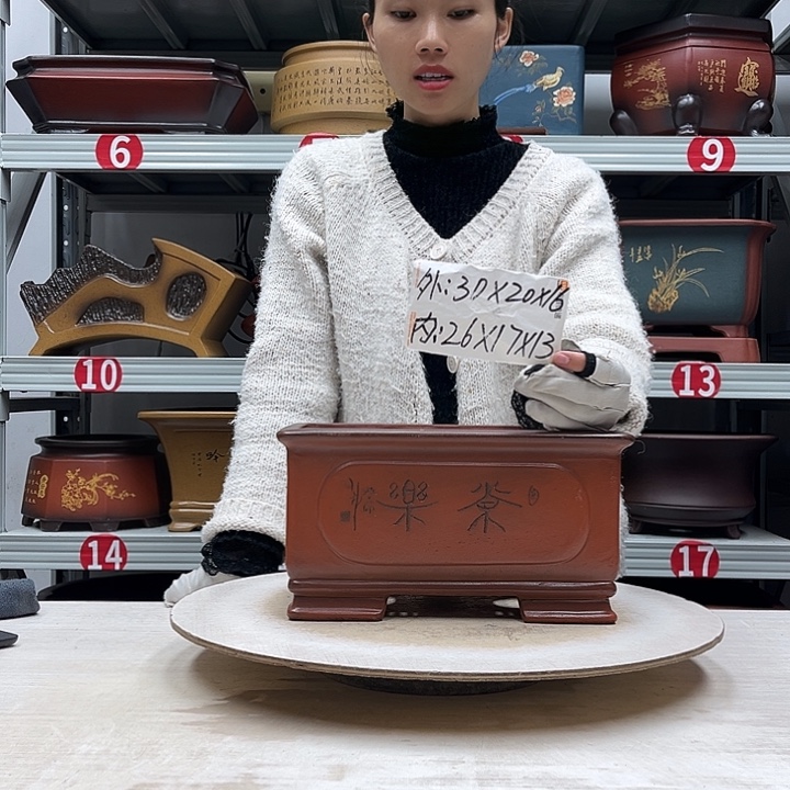 花盆紫砂紫砂花盆
