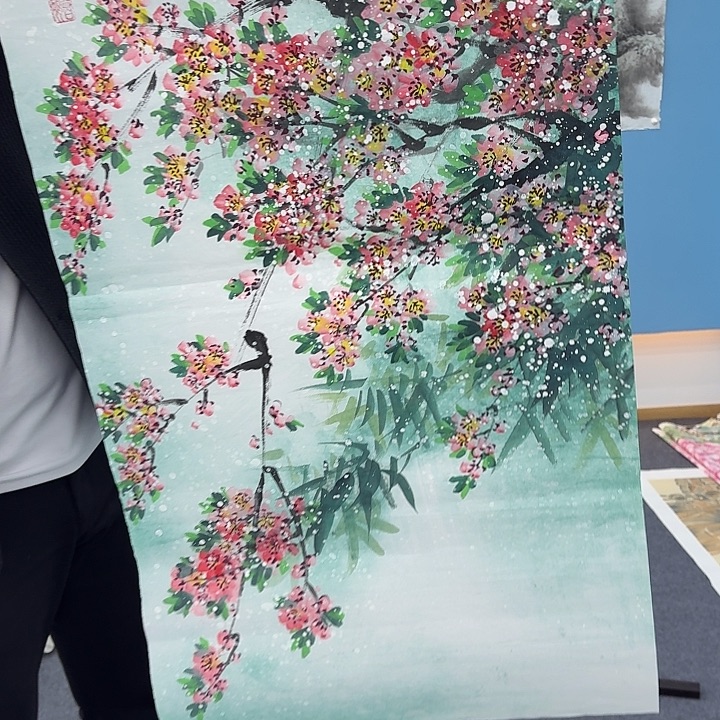 国画手绘国画作品