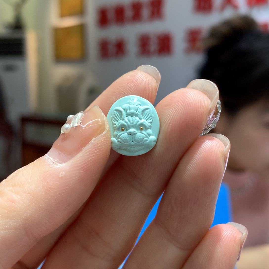 绿松石配饰未镶嵌