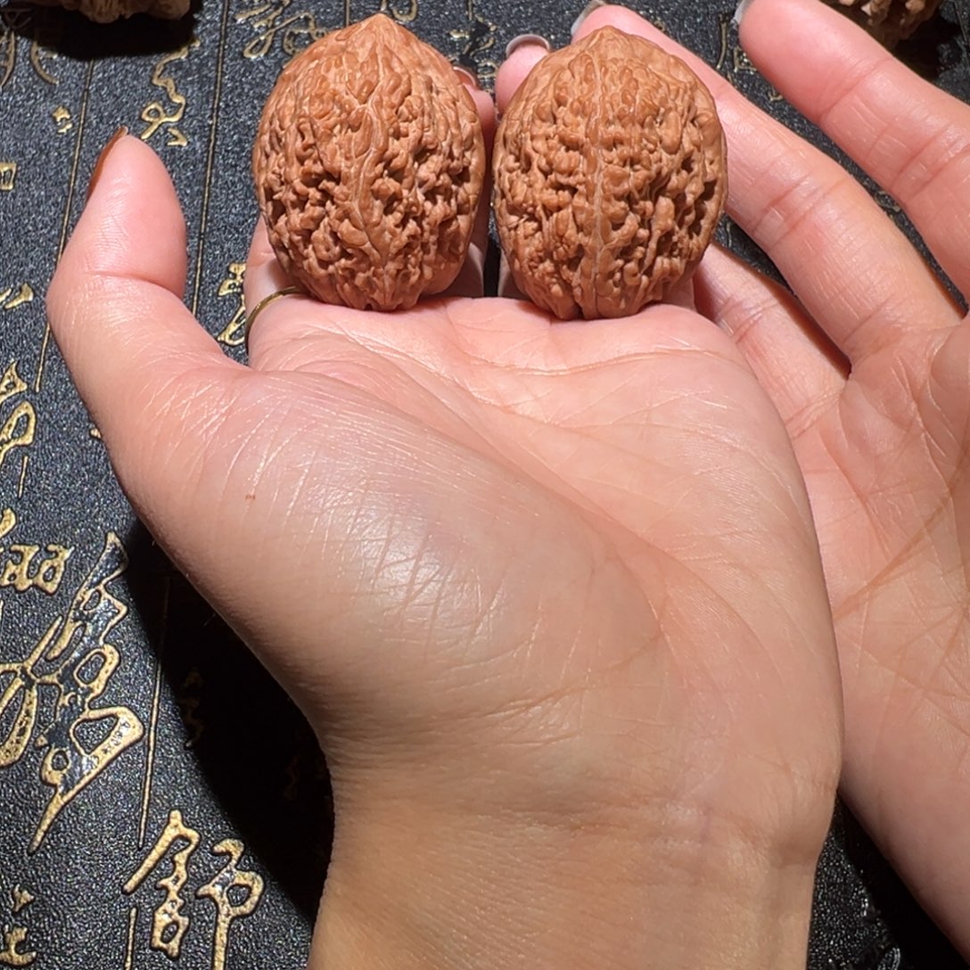 吊坠文玩核桃蒜头34手把件399