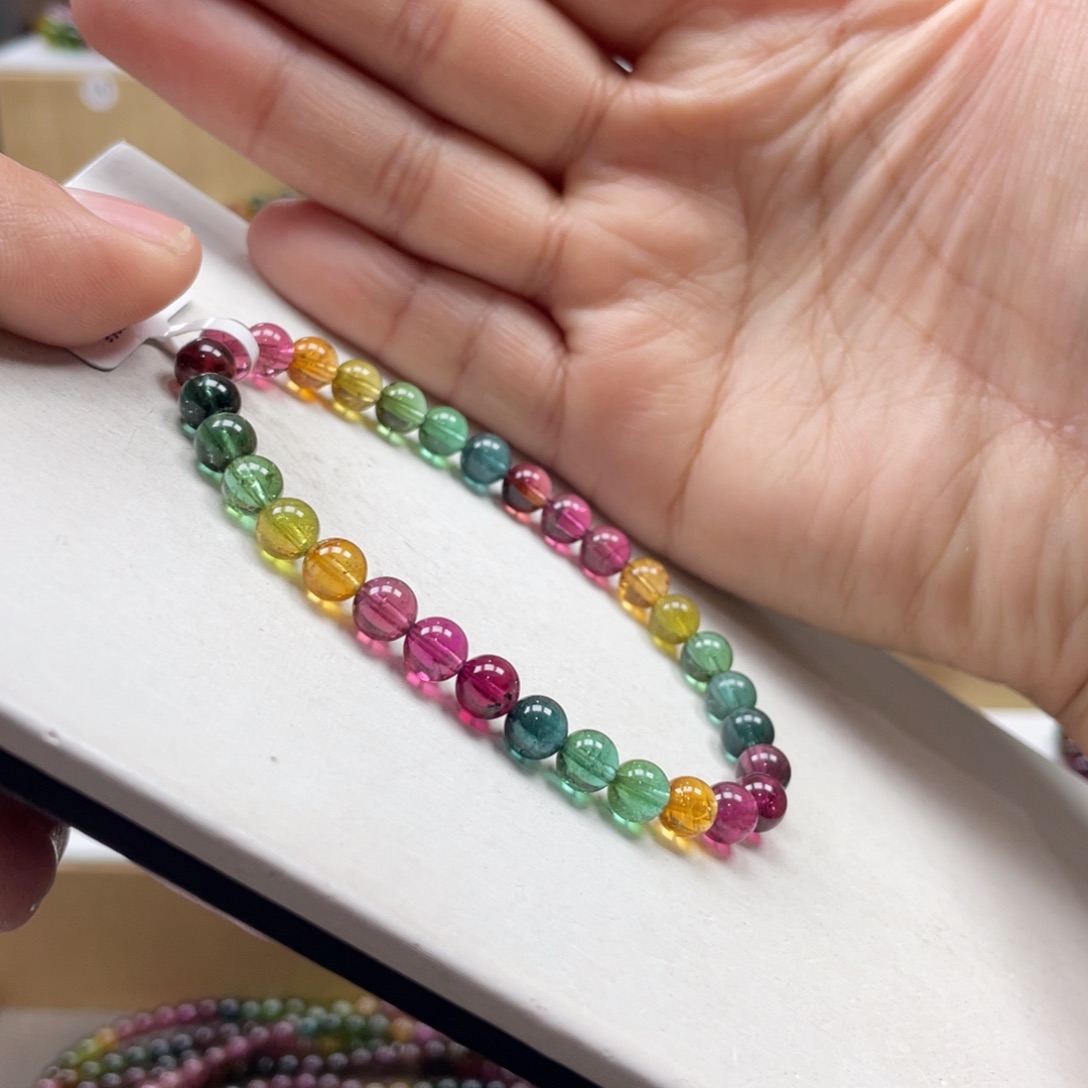 碧玺手串未镶嵌6mmmmmmmmmmmmmmmmmmmm