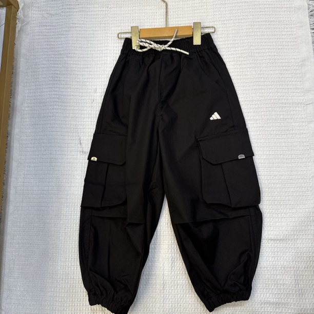 B106中童工装长裤秋季新款防泼水