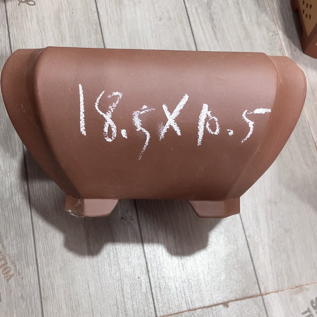 紫砂云**烟天心紫砂手工花盆