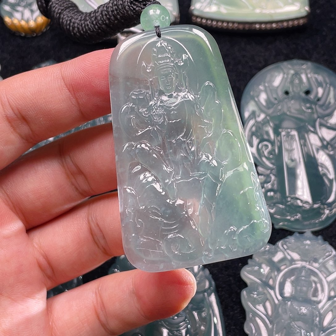 颈饰未镶嵌翡翠6，