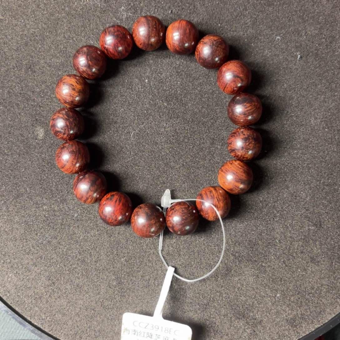 木本降真香红降花梨公手串1.2