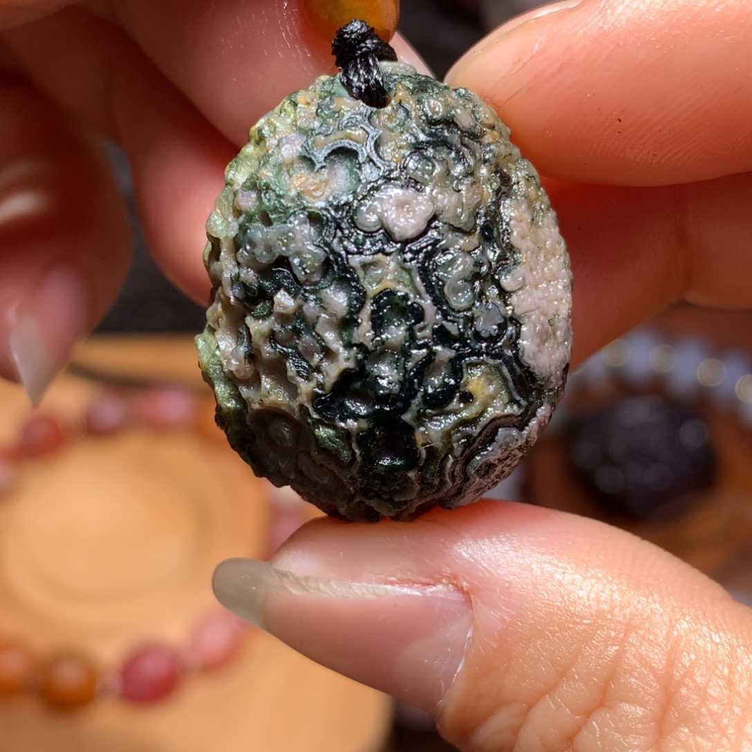 未镶嵌玛瑙/玉髓珠宝半成品