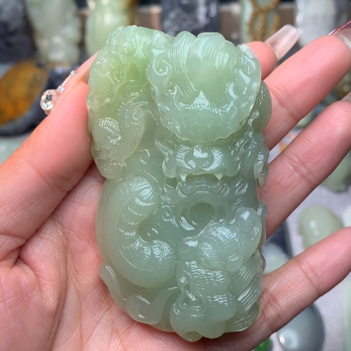 和田玉挂件未镶嵌