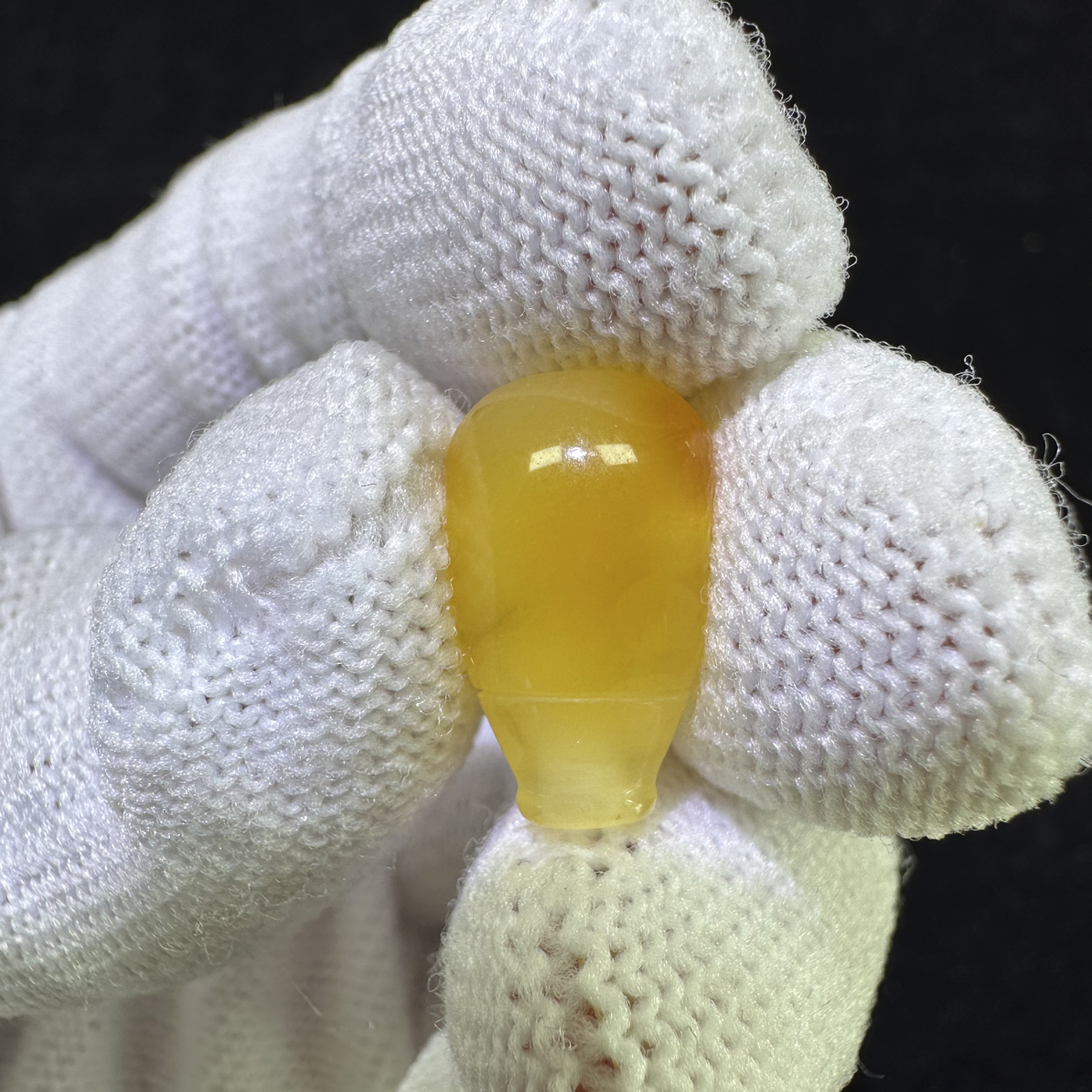 ZT3552天然蜜蜡三通西施壶对孔10✖️16.3无优化支持复检