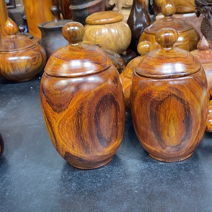 和***财茶叶罐两个漂亮漂亮