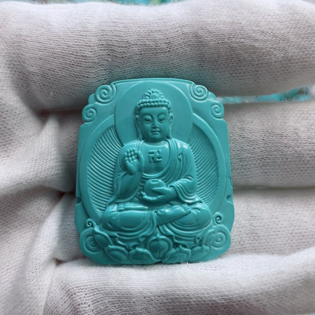 绿松石珠宝奇石未镶嵌