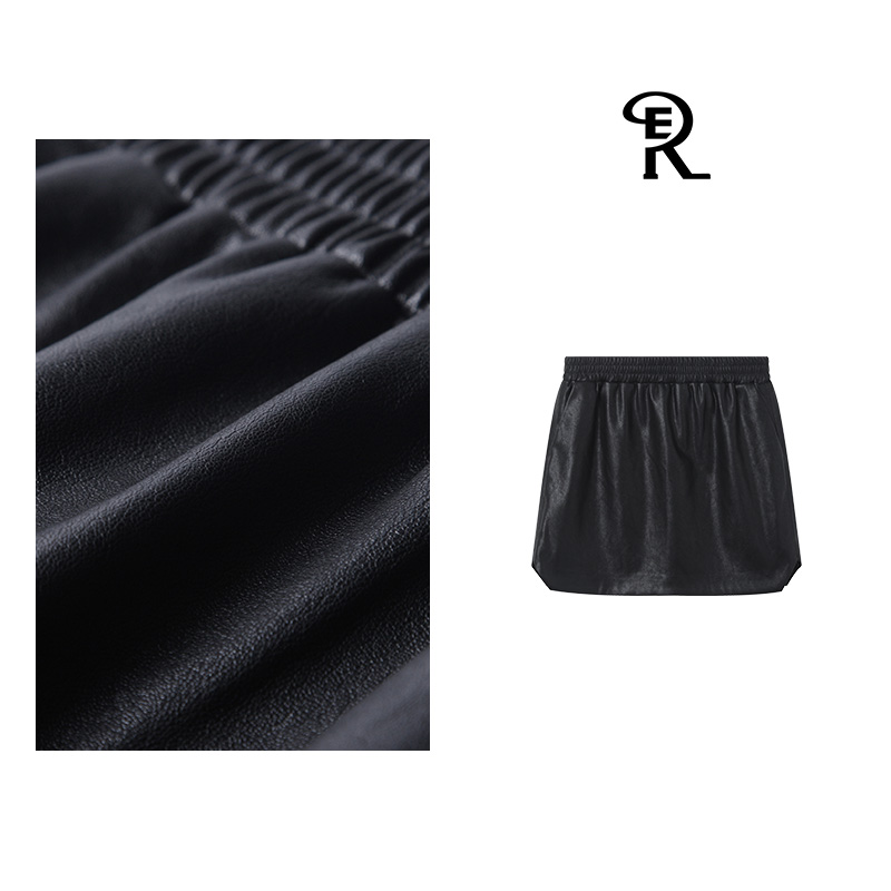 【上新】RE夏季新款显瘦时尚阔腿短裤半裙RE452019