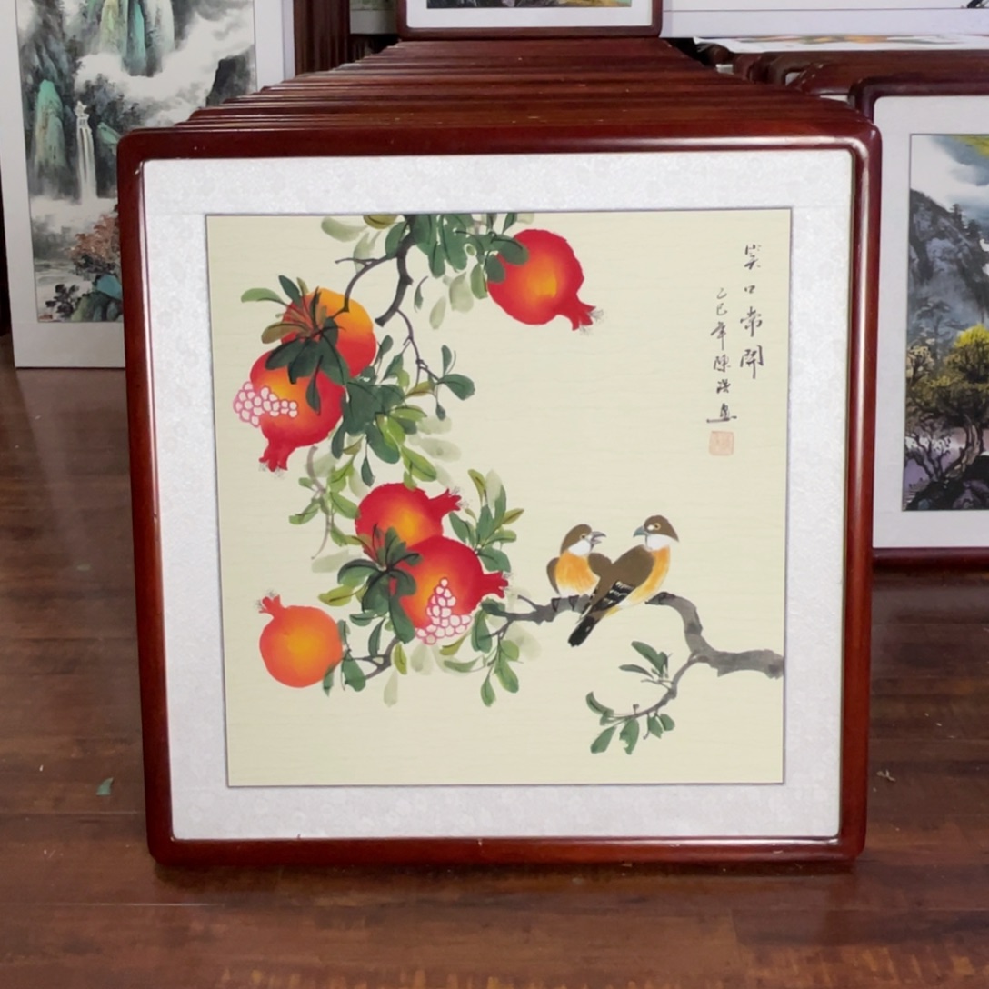 国画带框尺寸63*63厘米