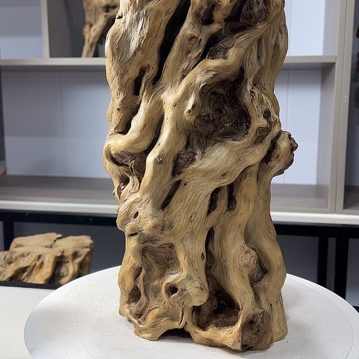 最***卬木石榴木榴疤底座花架