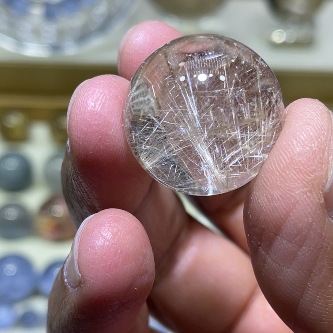 未镶嵌水晶珠宝半成品