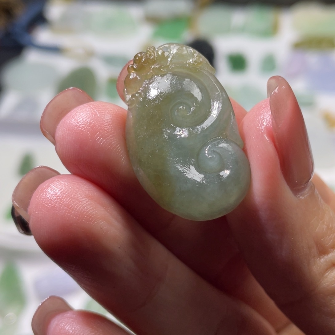 未镶嵌定制翡翠毛货