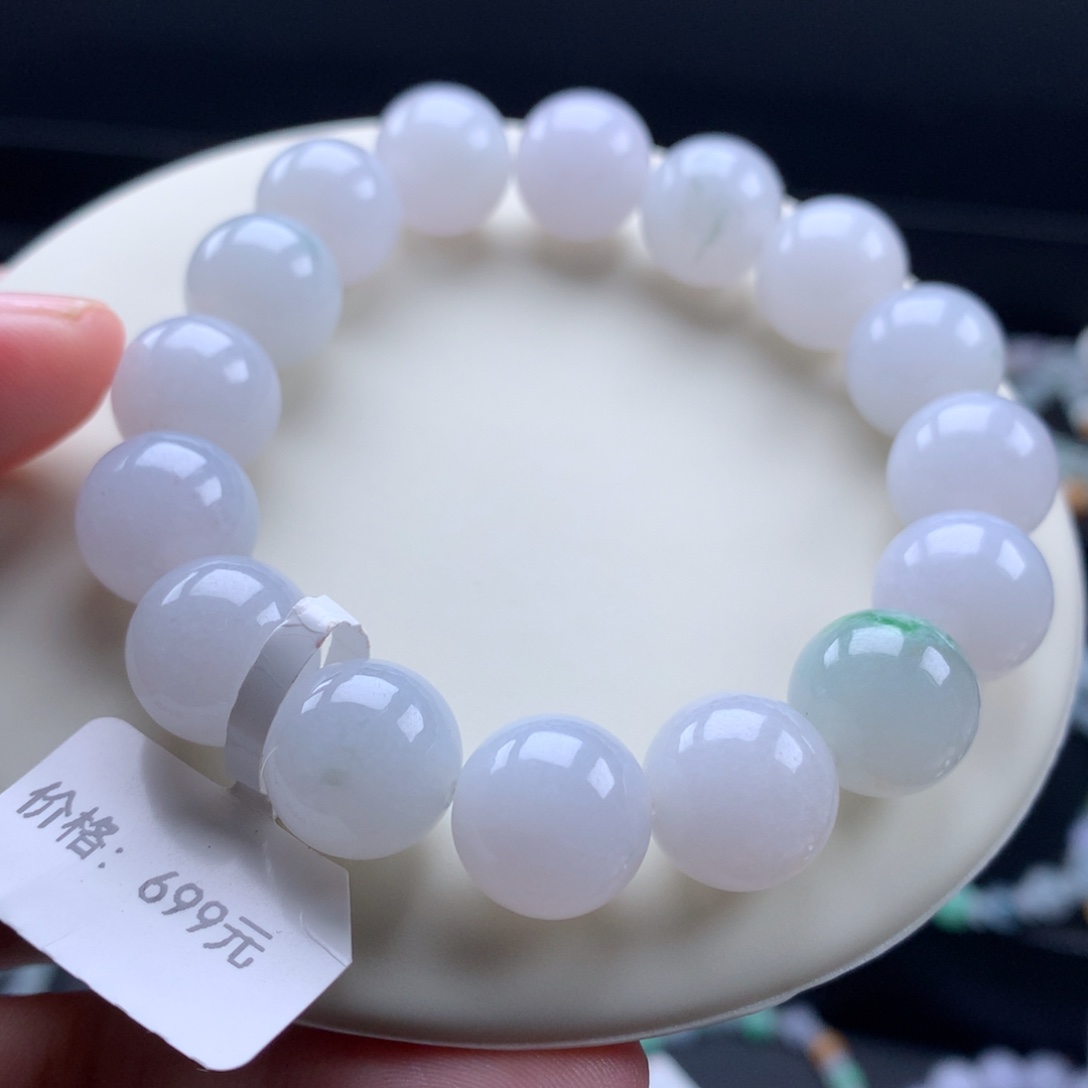 未镶嵌手串翡翠卡12