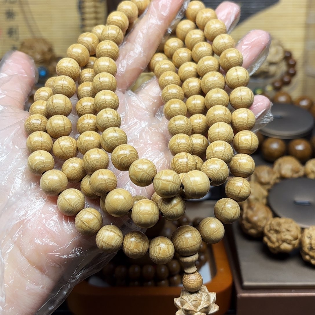 晨***曦六道木手串/手链六道木念珠108颗10mm