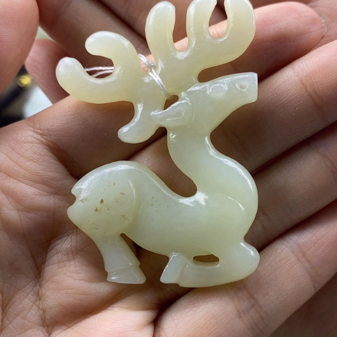 和田玉挂件未镶嵌