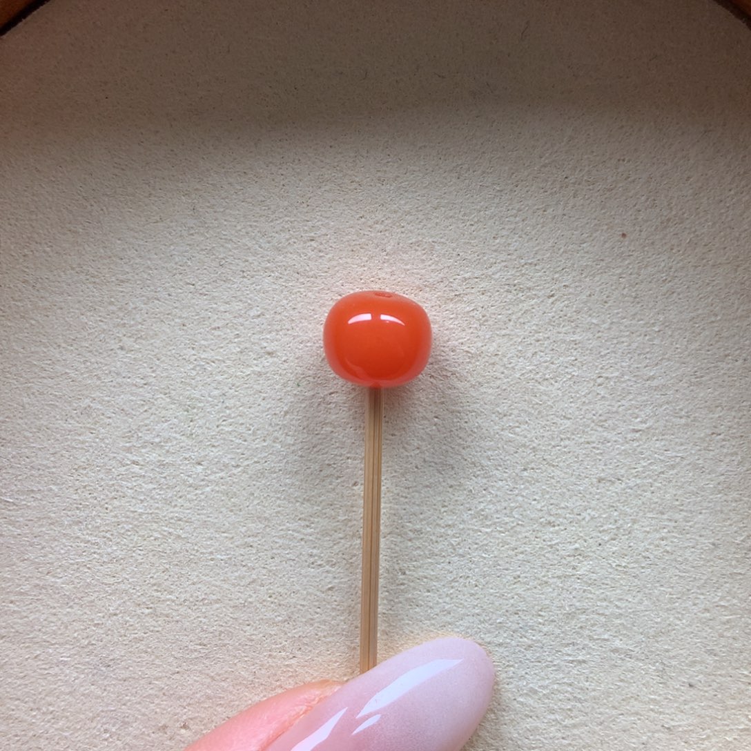 南红玛瑙未镶嵌保山天然原矿南红9mm+老型单珠