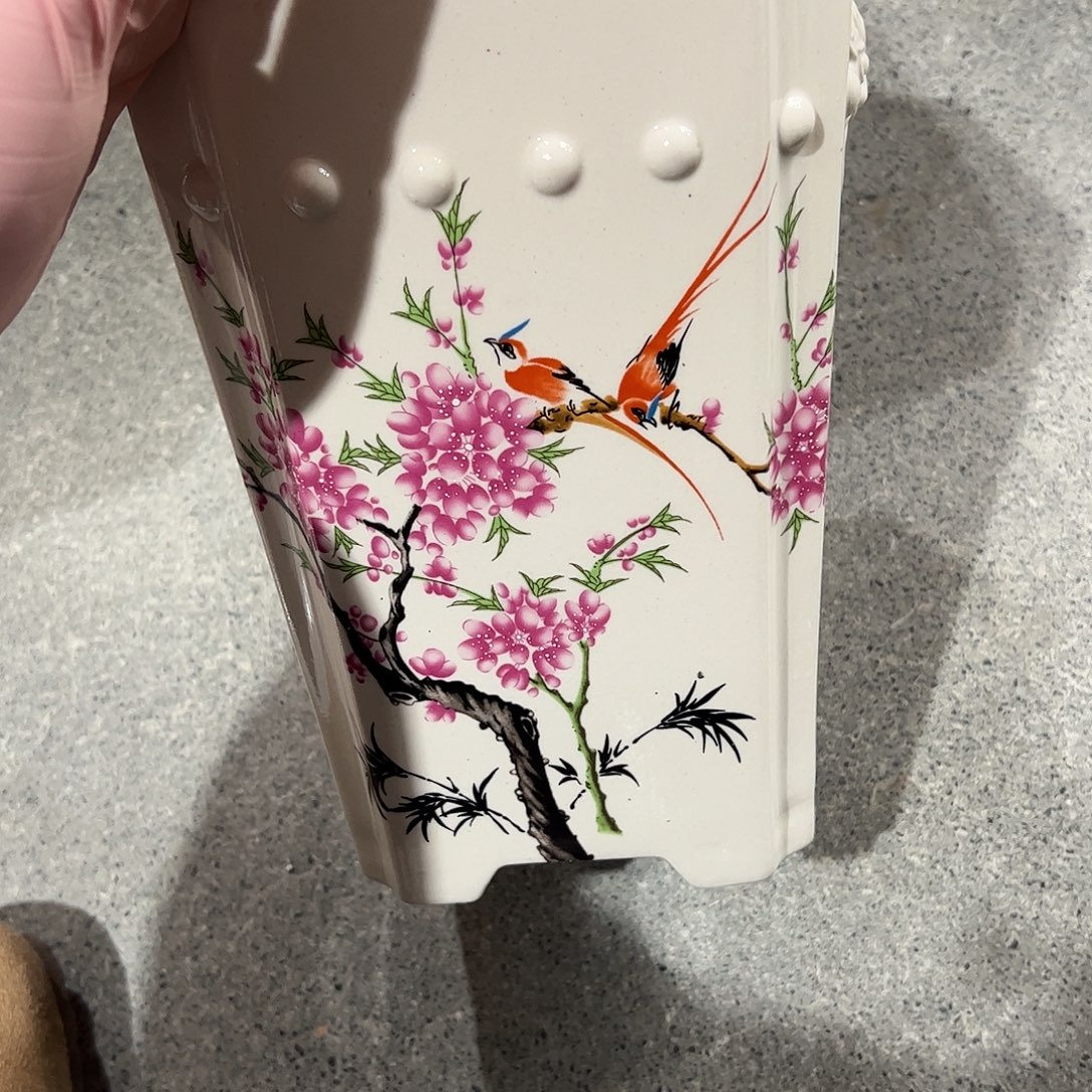 紫砂花盆979号瑕疵15/22.5cm介意勿拍