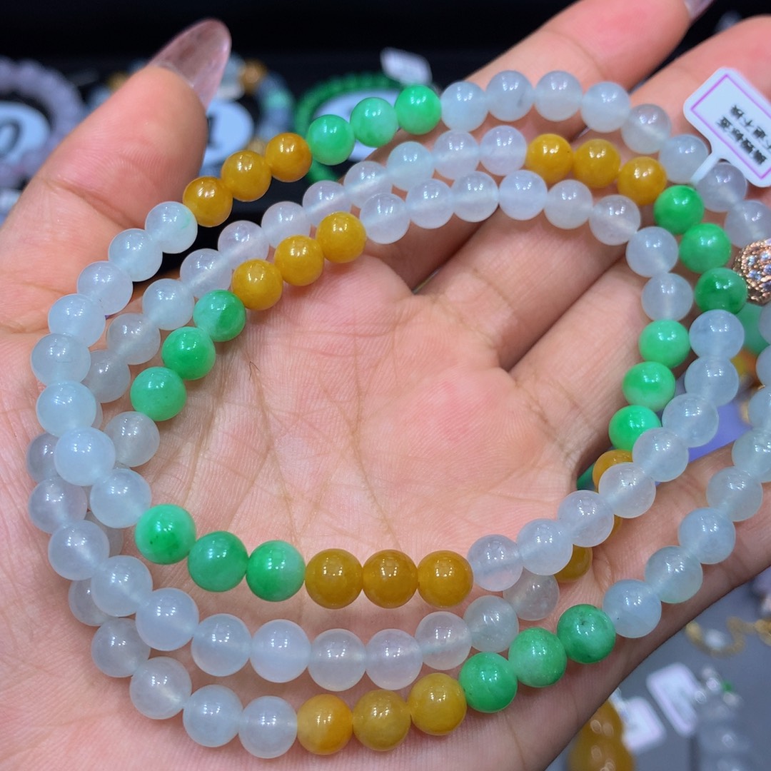 翡翠未镶嵌颈饰翡翠6+