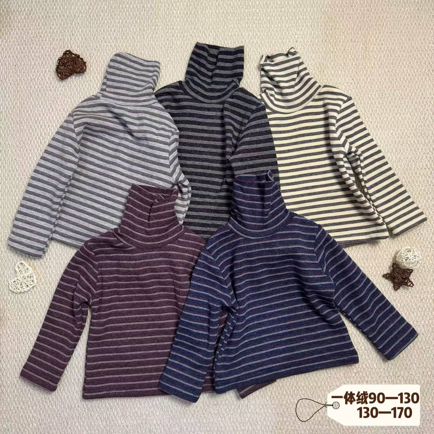 儿童2025年新款秋冬新内搭同款尺码90～170