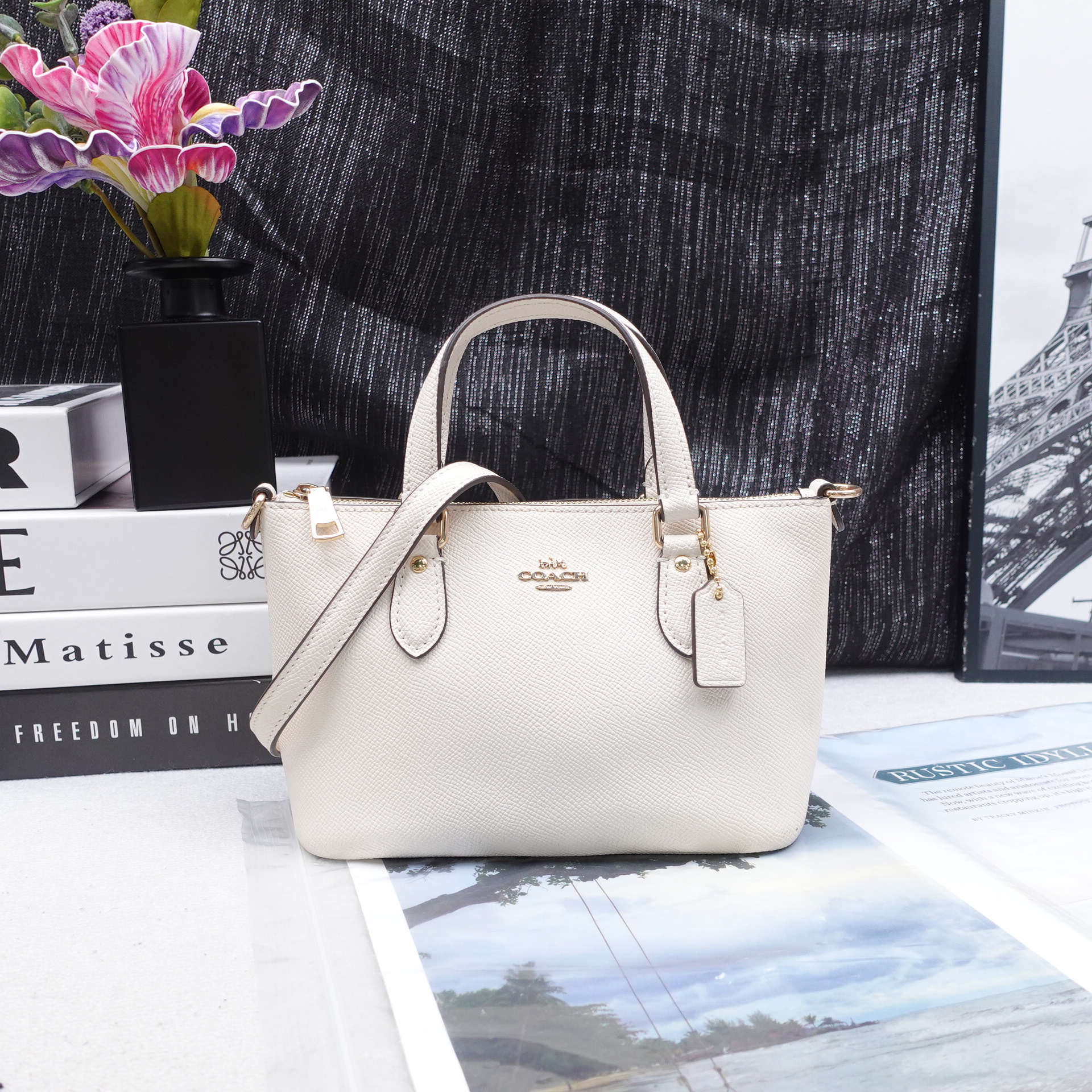 95新 COACH/蔻驰 单肩包/T10272827