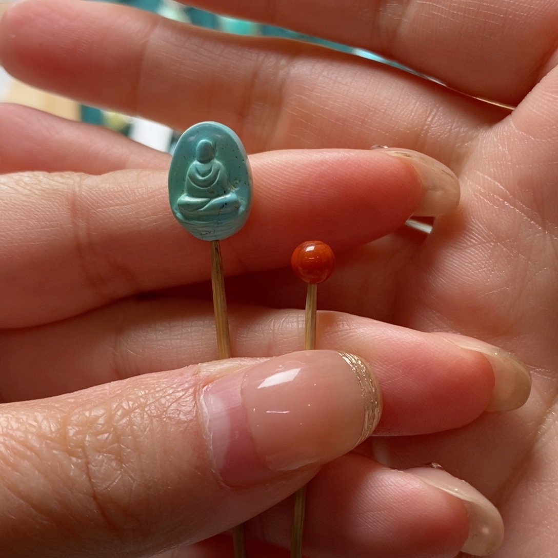 南红玛瑙颈饰未镶嵌