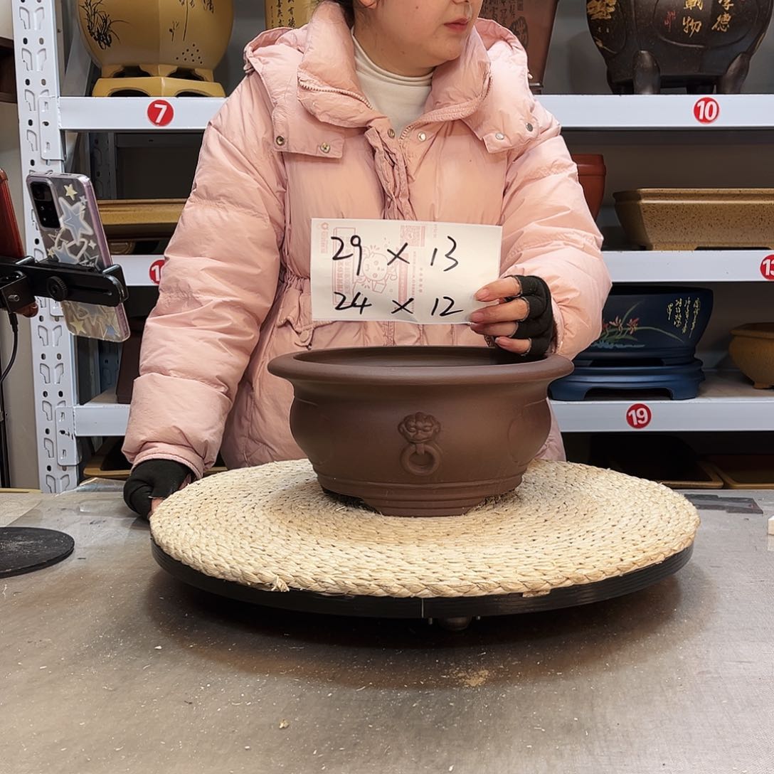 紫砂花盆紫砂花盆