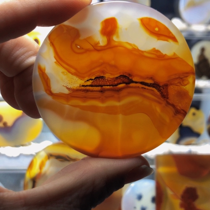 合金玛瑙/玉髓珠宝奇石150