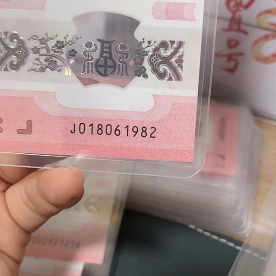 塑料2025年蛇年纪念钞靓号