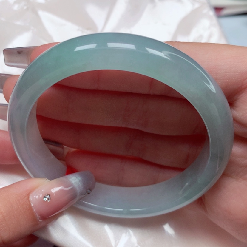 【闪购商品】翡翠手镯未镶嵌57圈冰胶