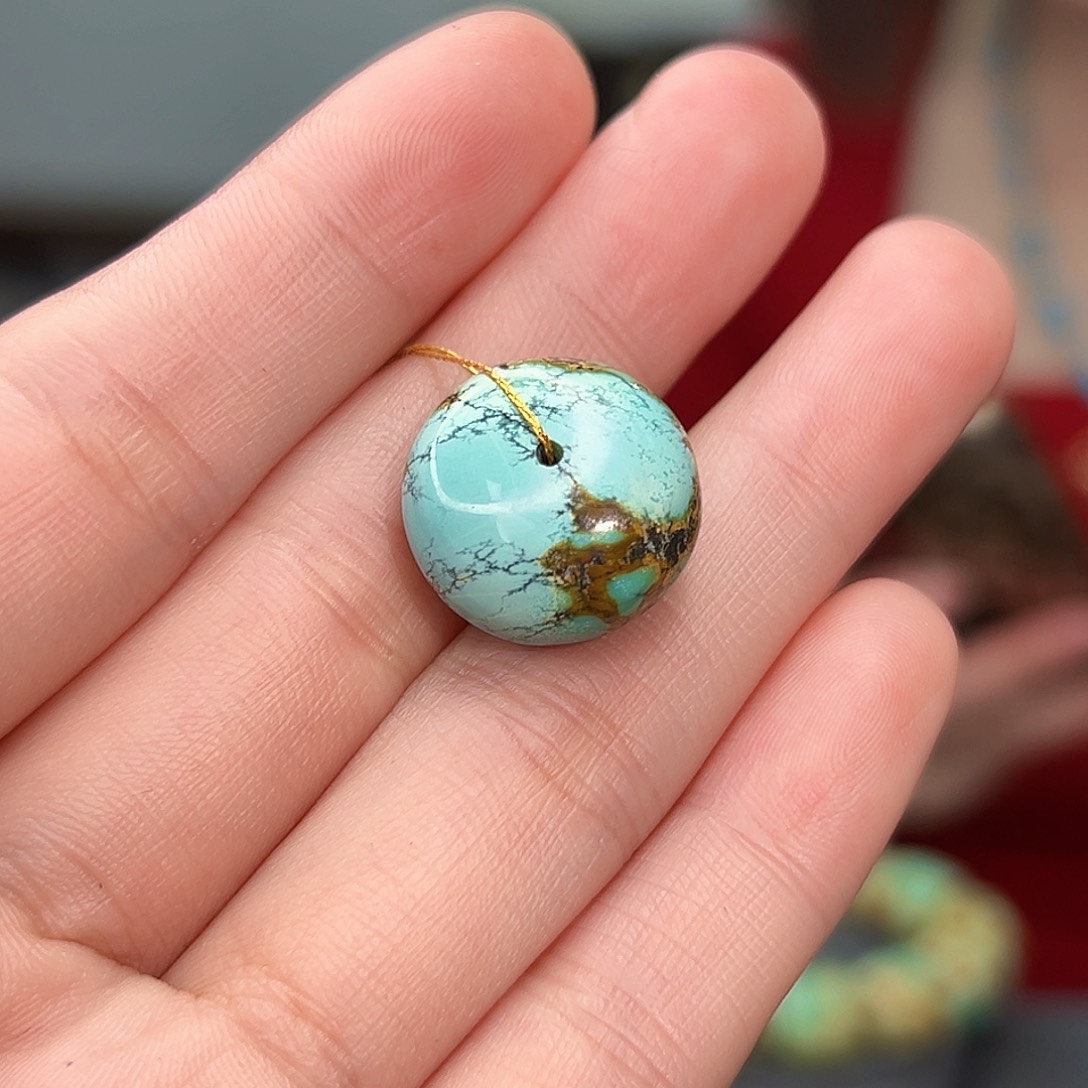 绿松石珠宝奇石未镶嵌