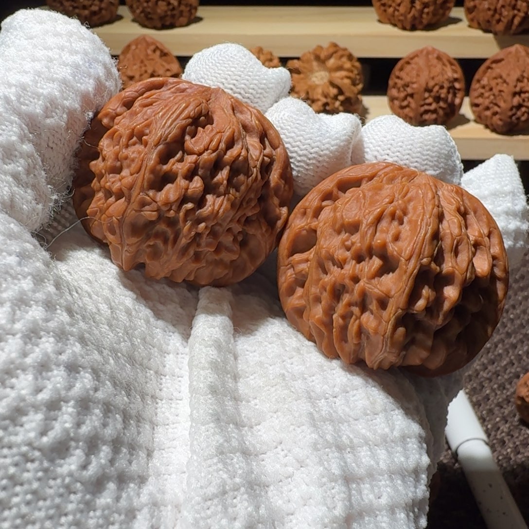 遂***川文玩核桃吊坠41全品正磨