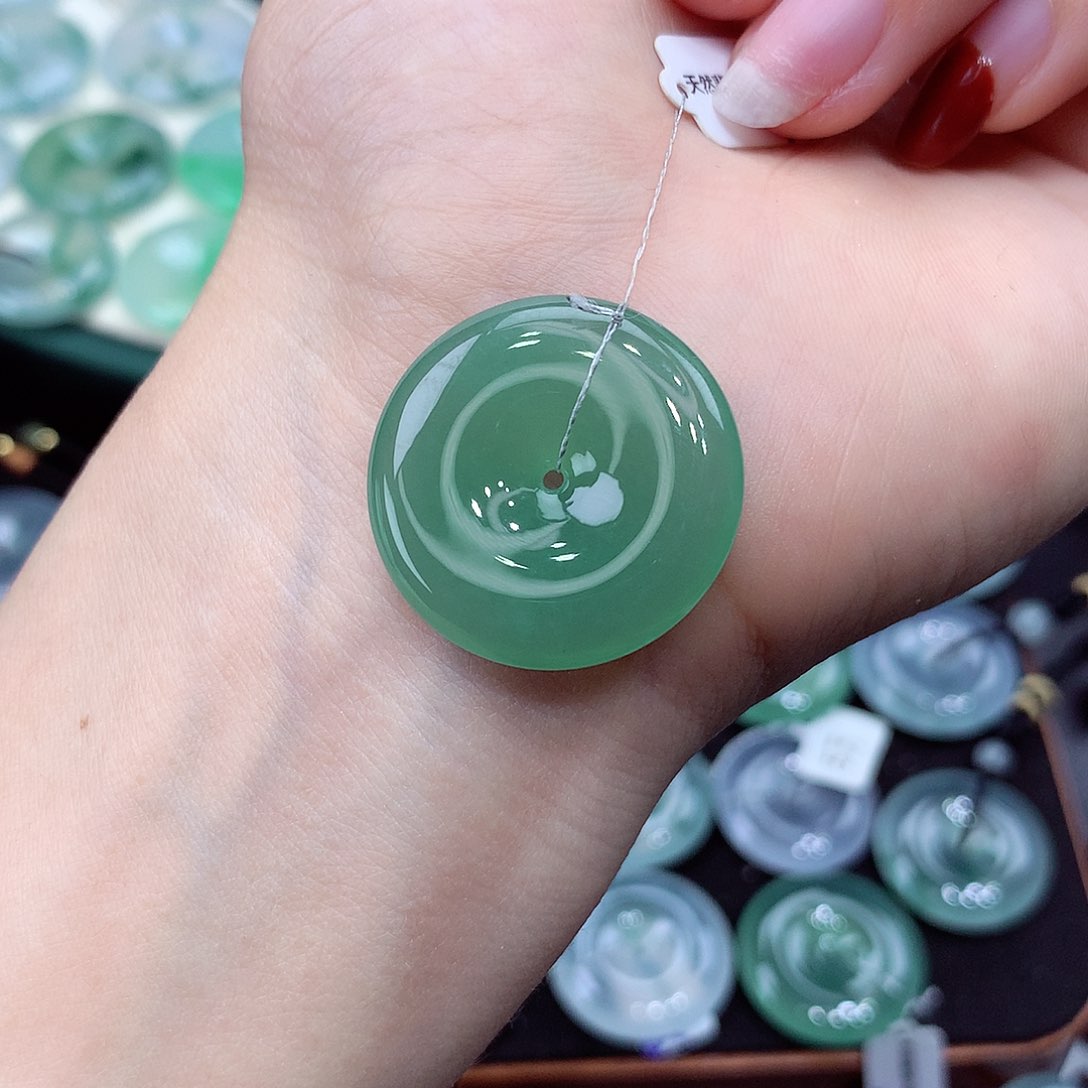 颈饰未镶嵌翡翠编号18尺寸24.7/4.6