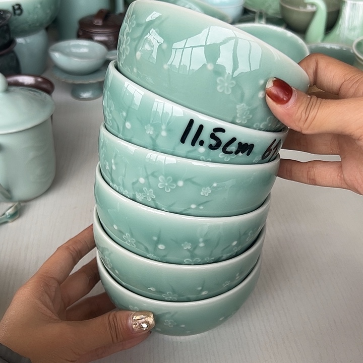 小米茶器龙泉青瓷
