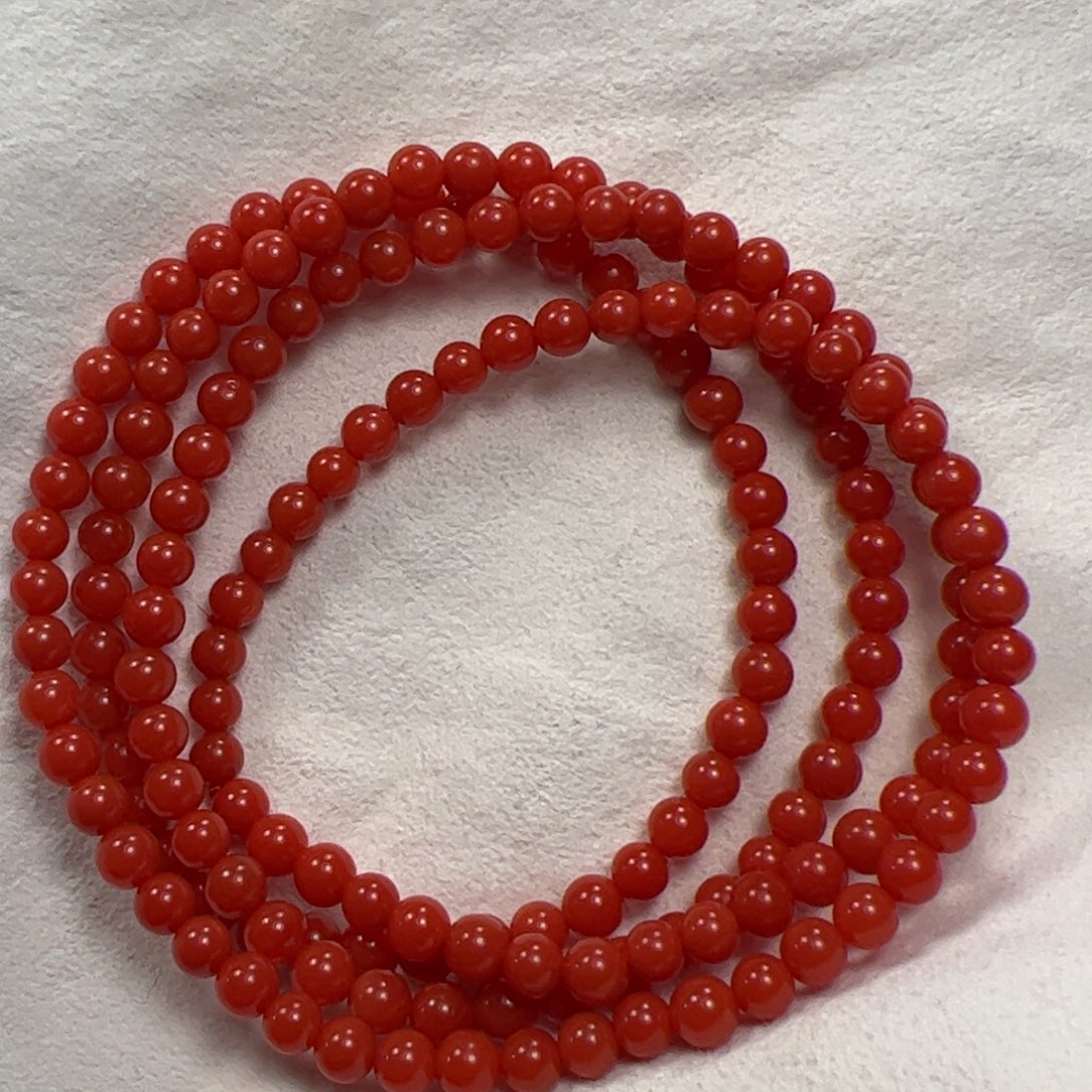 南红玛瑙手串未镶嵌