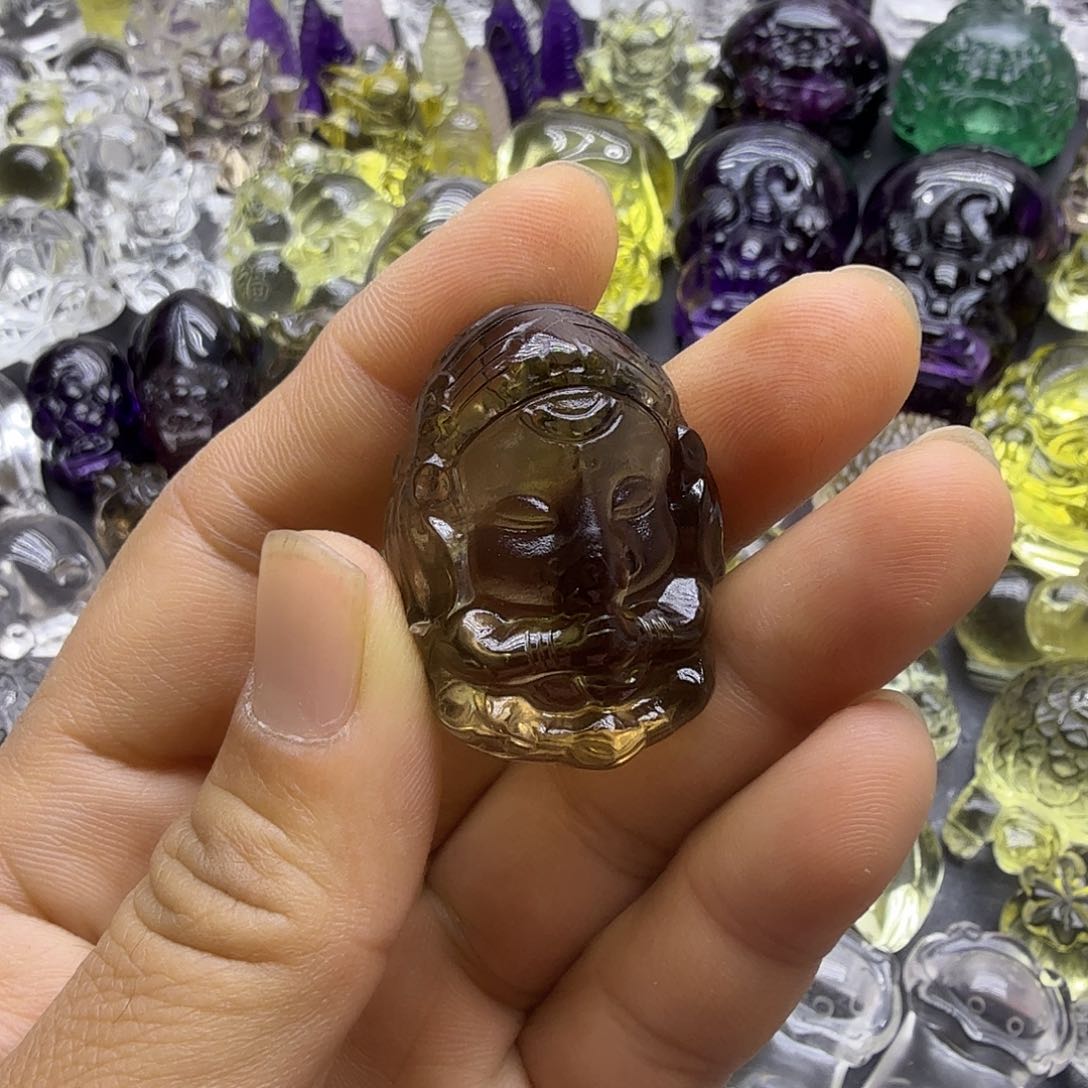 摆件未镶嵌水晶吊坠