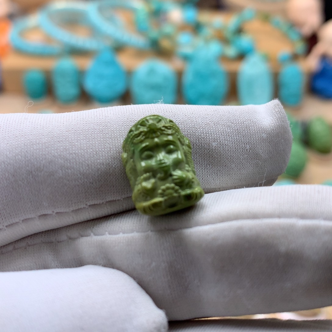 绿松石珠宝奇石未镶嵌